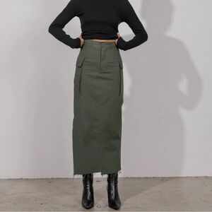 Cargo Skirt - Olive small